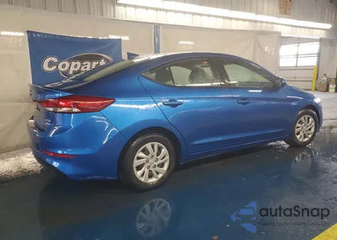 2017 Hyundai Elantra Se z USA, uszkodzony, nr VIN 5NPD74LF8HH087679